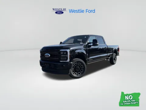 Black 2025 Ford F-350SD Platinum for sale in Washougal, WA