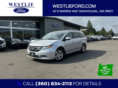 Silver 2015 Honda Odyssey EX-L for sale in Washougal, WA
