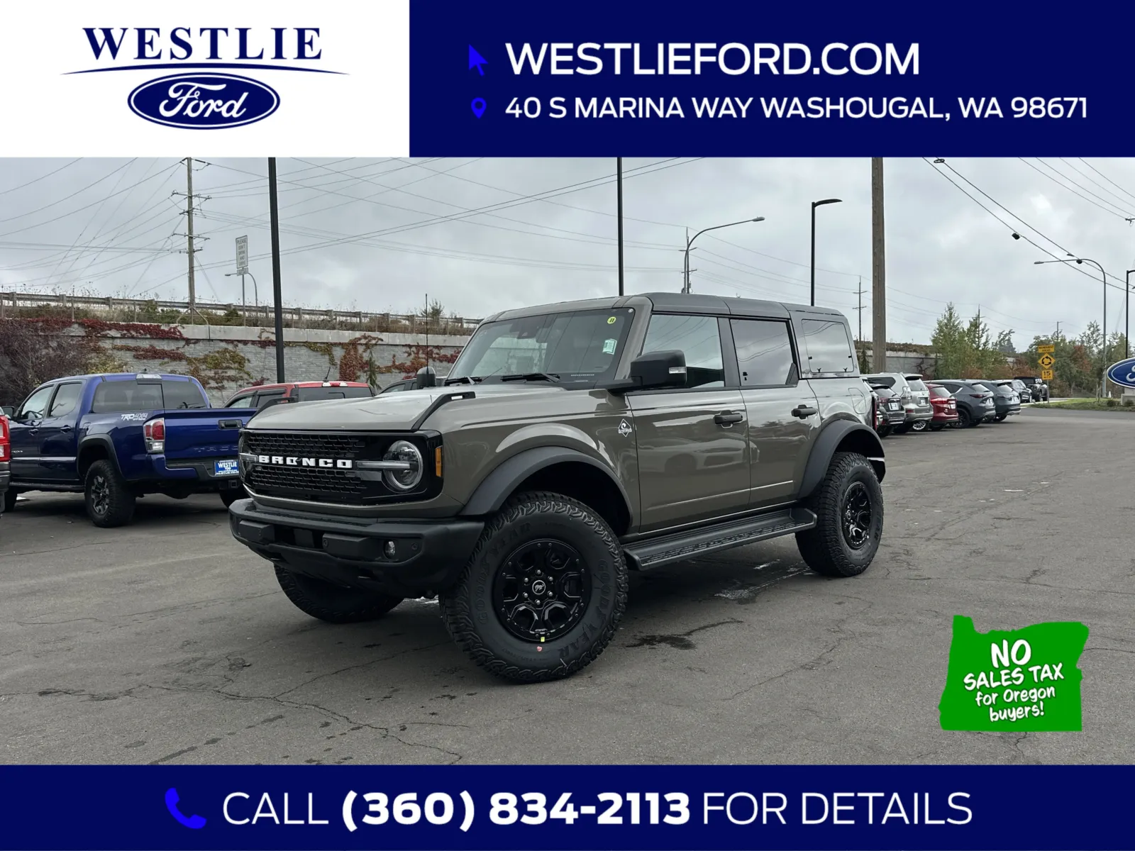 Gray 2025 Ford Bronco Outer Banks for sale in Washougal, WA