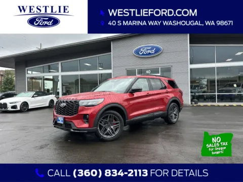 Red 2025 Ford Explorer ST-Line for sale in Washougal, WA