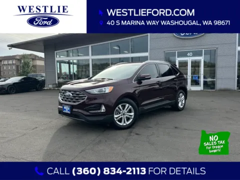 Red 2019 Ford Edge SEL for sale in Washougal, WA