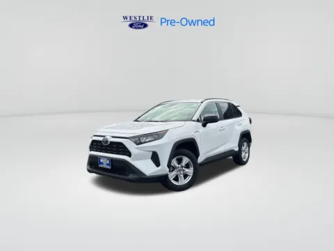 White 2020 Toyota RAV4 Hybrid LE for sale in Washougal, WA