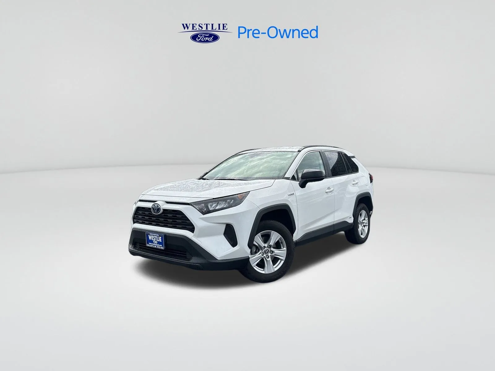 White 2020 Toyota RAV4 Hybrid LE for sale in Washougal, WA