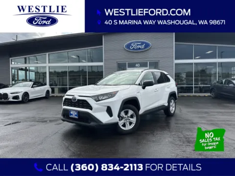 Green 2020 Toyota RAV4 Hybrid LE for sale in Washougal, WA