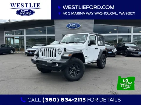 White 2021 Jeep Wrangler Sport for sale in Washougal, WA