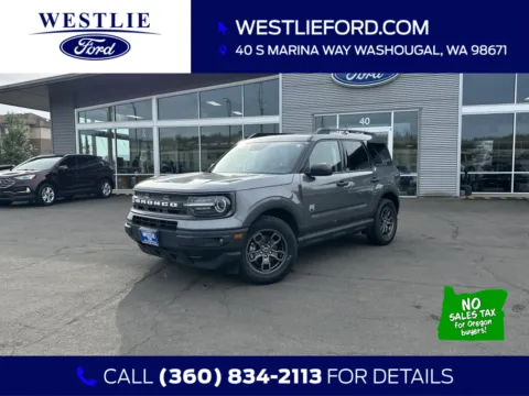 Gray 2021 Ford Bronco Sport Big Bend for sale in Washougal, WA