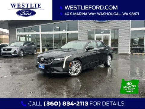 Black 2022 Cadillac CT4 Premium Luxury for sale in Washougal, WA