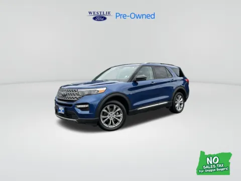 Blue 2023 Ford Explorer Limited for sale in Washougal, WA