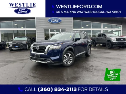 Blue 2023 Nissan Pathfinder SL for sale in Washougal, WA