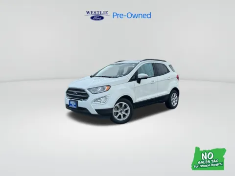 White 2020 Ford EcoSport SE for sale in Washougal, WA