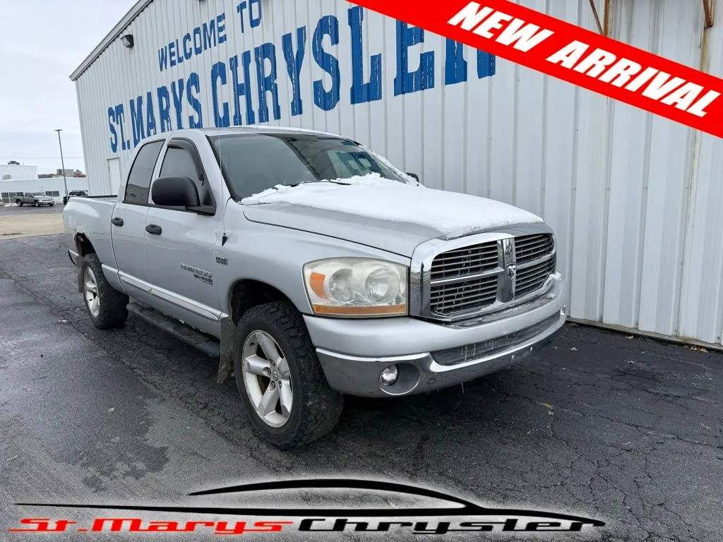 Used 2006 Dodge Ram 1500 Pickup SLT with VIN 1D7HU18276S551418 for sale in Saint Marys, OH