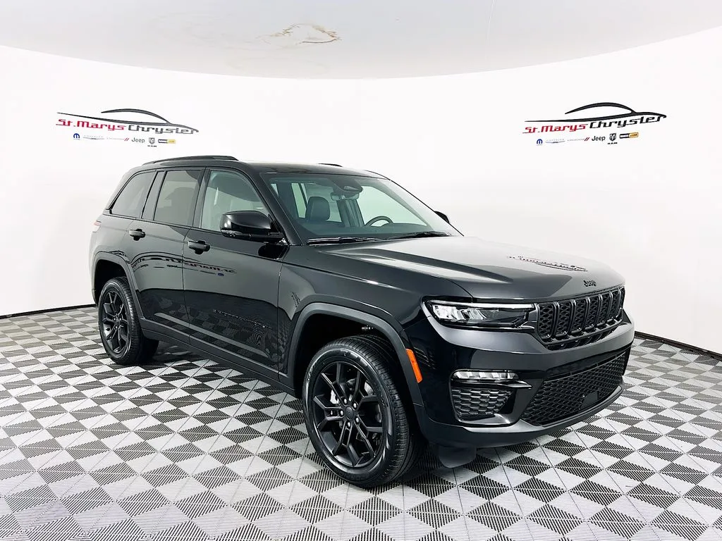 Black 2025 Jeep Grand Cherokee Limited for sale in Saint Marys, OH