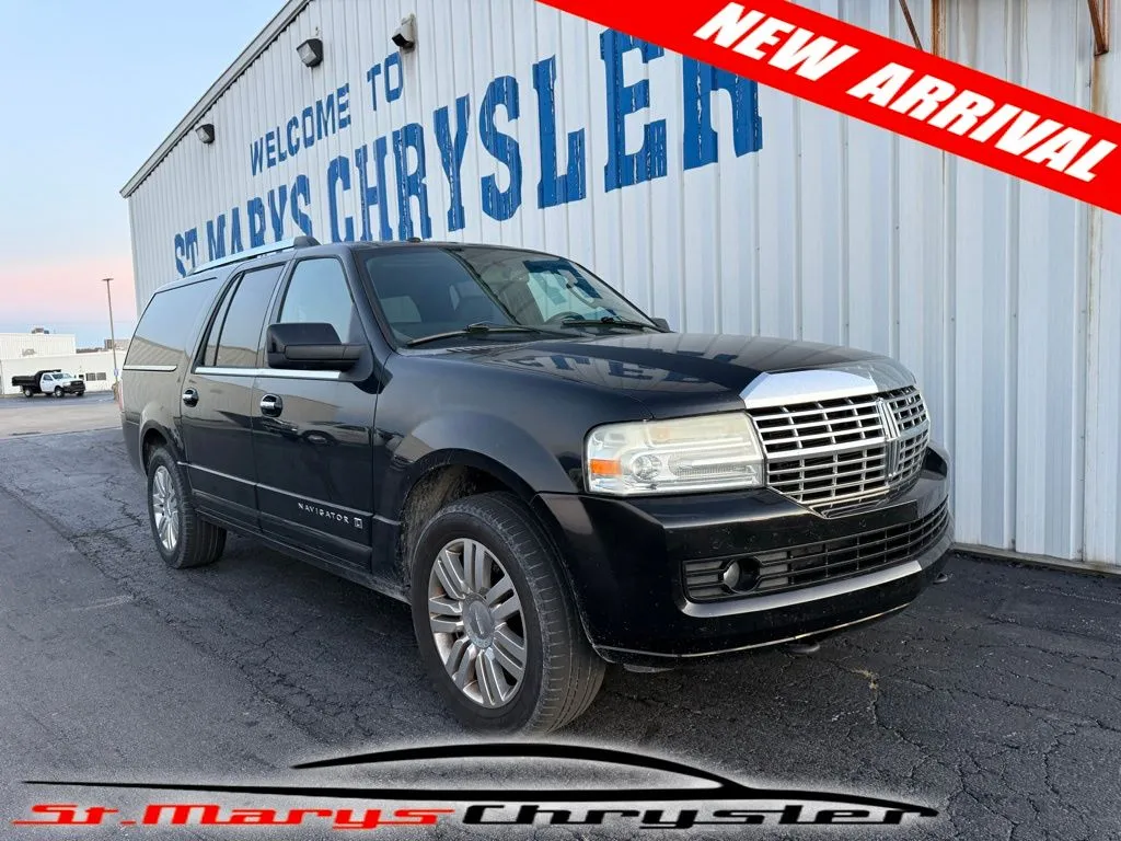 Black 2011 Lincoln Navigator L for sale in Saint Marys, OH