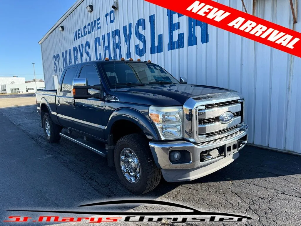 Blue 2013 Ford F-350SD Lariat for sale in Saint Marys, OH