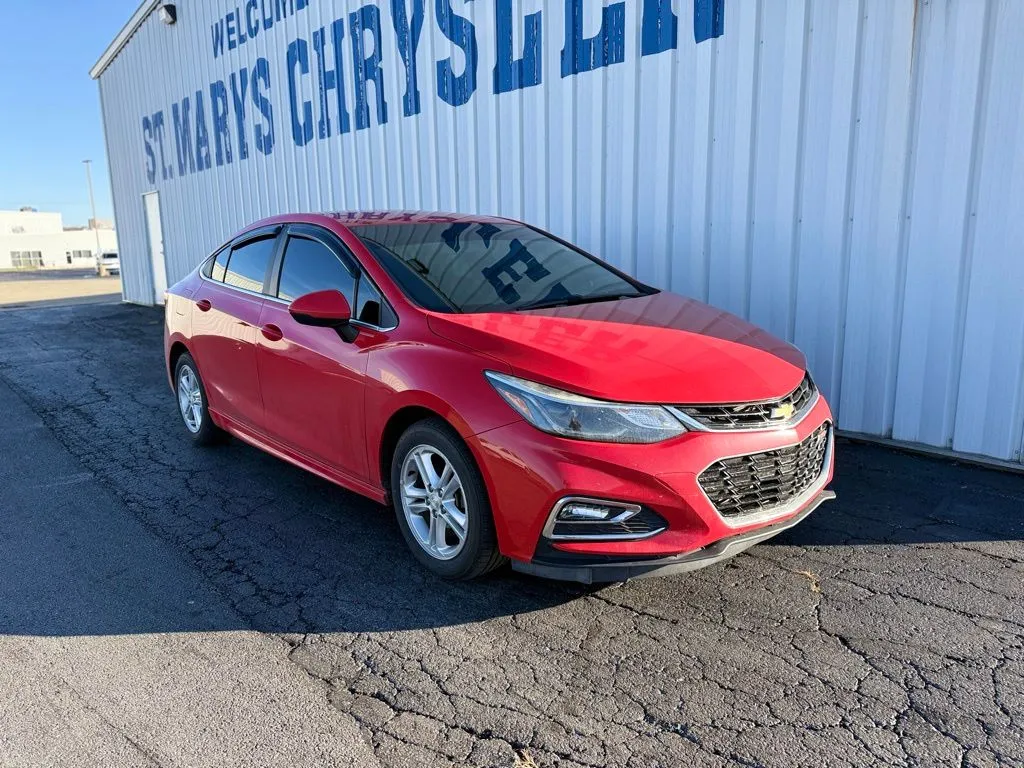 Used 2016 Chevrolet Cruze LT with VIN 1G1BE5SM7G7313788 for sale in Saint Marys, OH