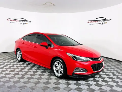 Red 2016 Chevrolet Cruze LT for sale in Saint Marys, OH