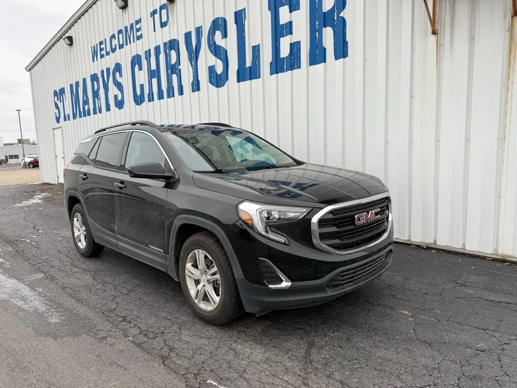 Black 2019 GMC Terrain SLE for sale in Saint Marys, OH
