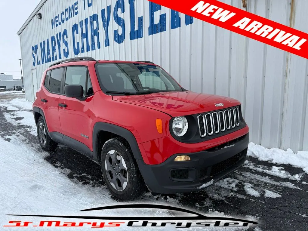 Red 2018 Jeep Renegade Sport for sale in Saint Marys, OH