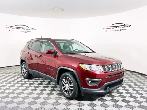 Red 2020 Jeep Compass Latitude for sale in Saint Marys, OH