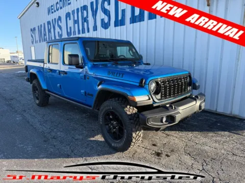 Blue 2024 Jeep Gladiator Willys for sale in Saint Marys, OH