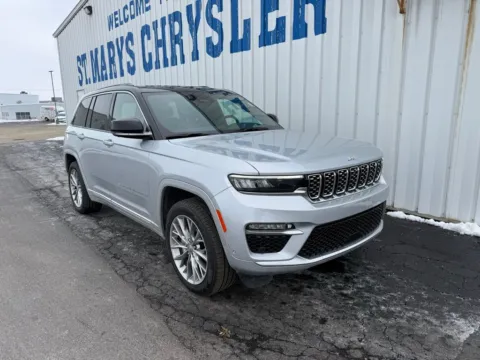 Silver 2024 Jeep Grand Cherokee Summit for sale in Saint Marys, OH