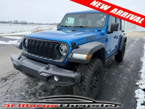 More photos of 2024 Jeep Wrangler Willys at St. Marys CDJR, OH