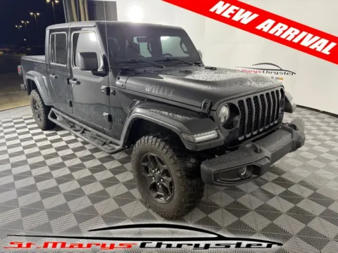Black 2023 Jeep Gladiator Willys for sale in Saint Marys, OH