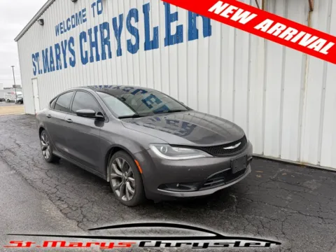 Gray 2016 Chrysler 200 S for sale in Saint Marys, OH