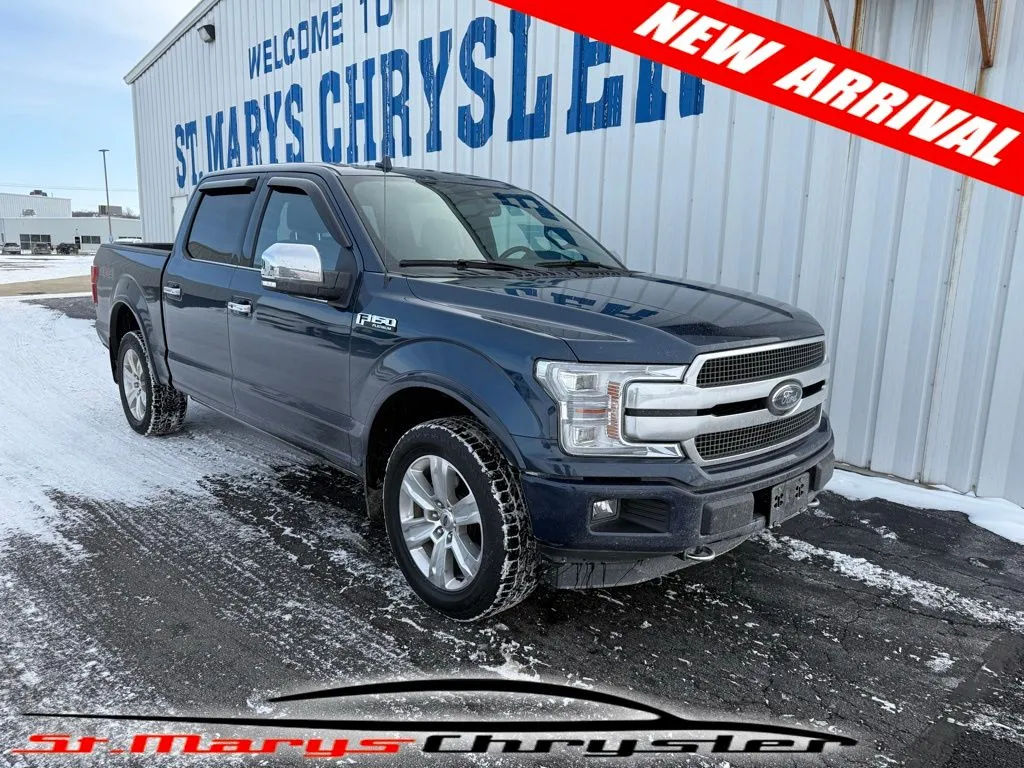Blue 2020 Ford F-150 Platinum for sale in Saint Marys, OH