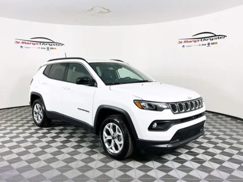 White 2026 Jeep Compass Latitude for sale in Saint Marys, OH