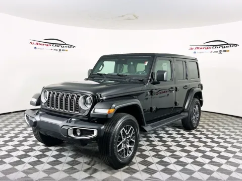 More photos of 2026 Jeep Wrangler Sahara at St. Marys CDJR, OH