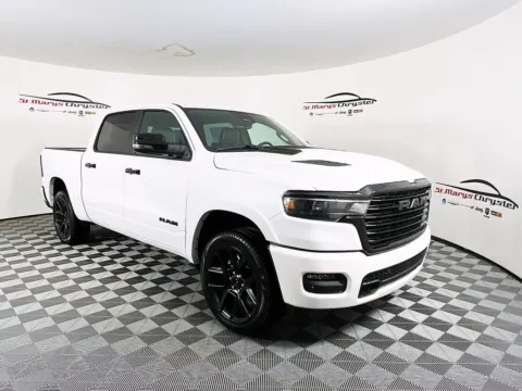 White 2026 Ram 1500 Laramie for sale in Saint Marys, OH