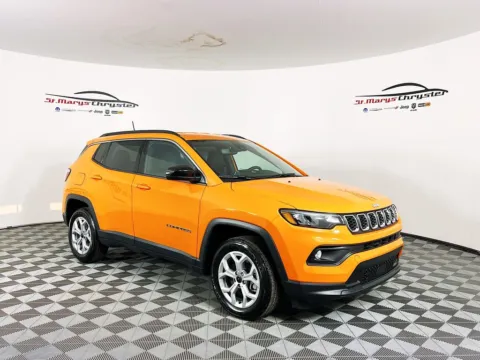 Orange 2026 Jeep Compass Latitude for sale in Saint Marys, OH