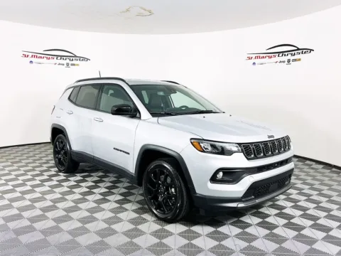 Silver 2026 Jeep Compass Latitude for sale in Saint Marys, OH