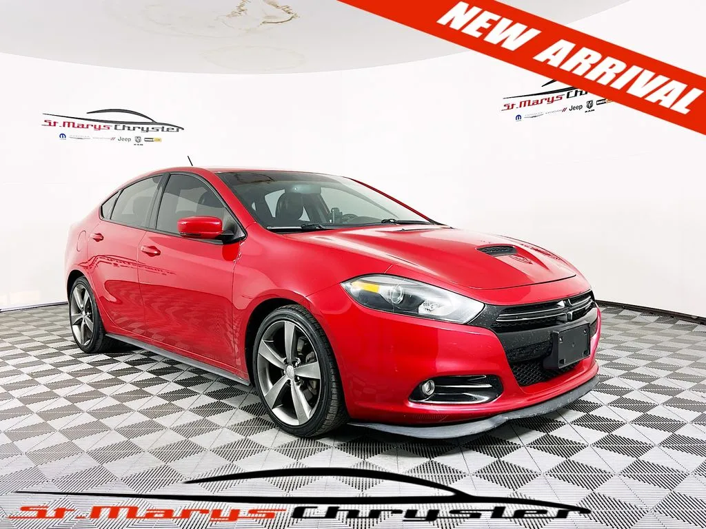Red 2016 Dodge Dart Limited/GT for sale in Saint Marys, OH