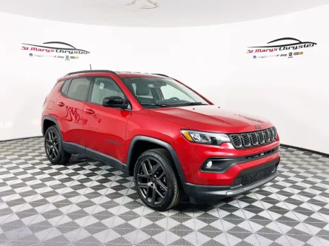 Red 2026 Jeep Compass Latitude for sale in Saint Marys, OH