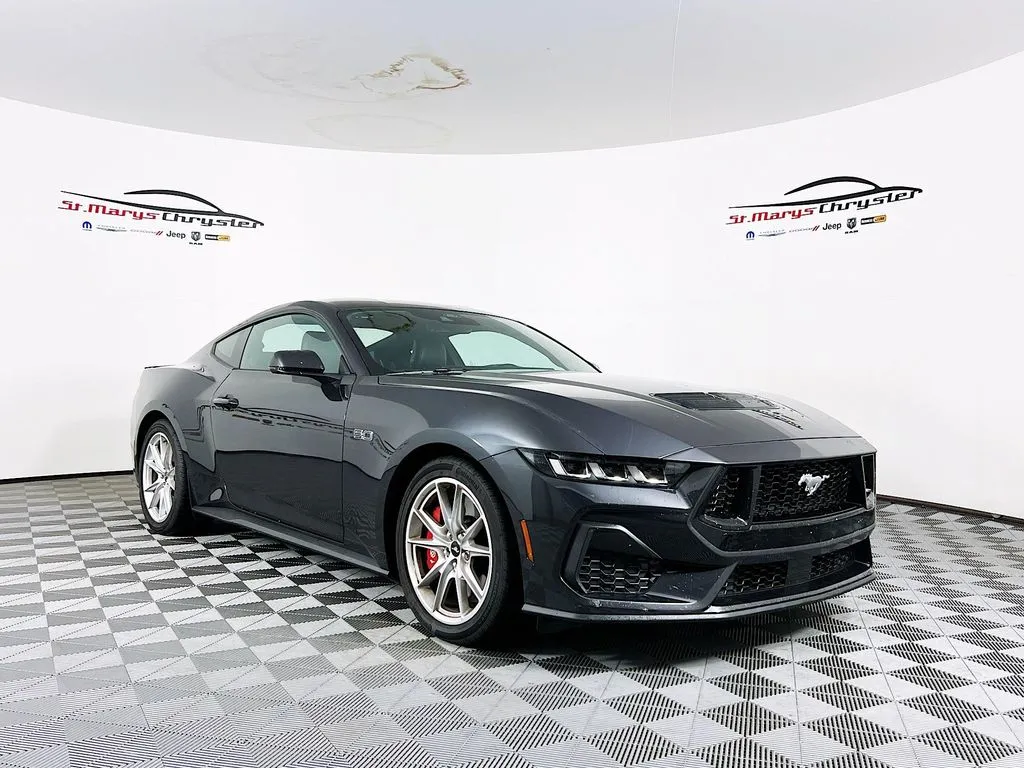 Gray 2024 Ford Mustang GT Premium for sale in Saint Marys, OH