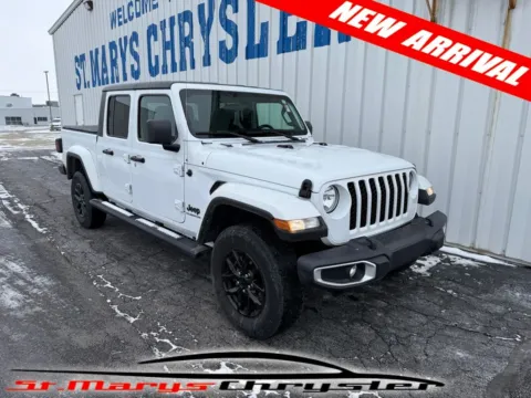 White 2022 Jeep Gladiator Sport for sale in Saint Marys, OH