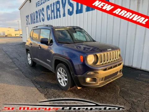 Blue 2018 Jeep Renegade Latitude for sale in Saint Marys, OH