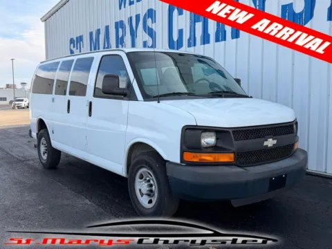 White 2015 Chevrolet Express 2500 Work Van for sale in Saint Marys, OH