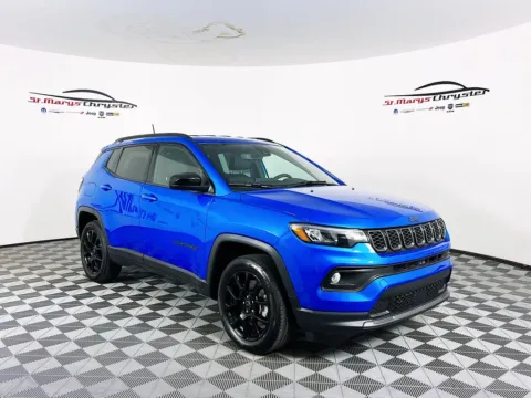 Blue 2026 Jeep Compass Latitude for sale in Saint Marys, OH