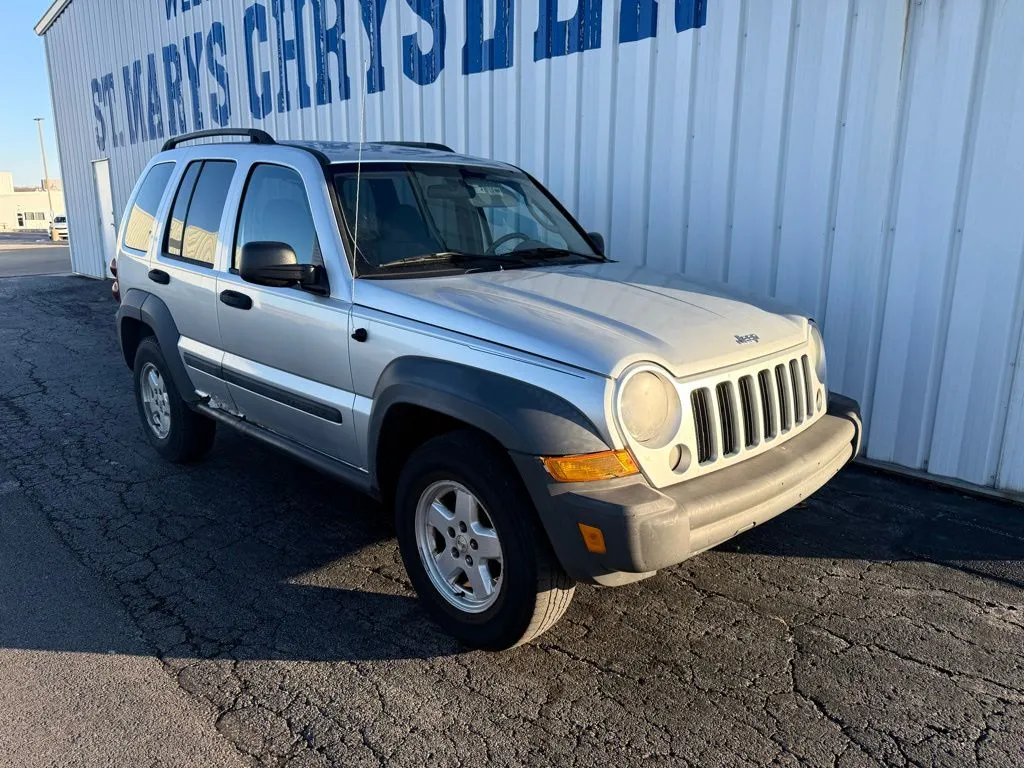 Silver 2007 Jeep Liberty Sport for sale in Saint Marys, OH