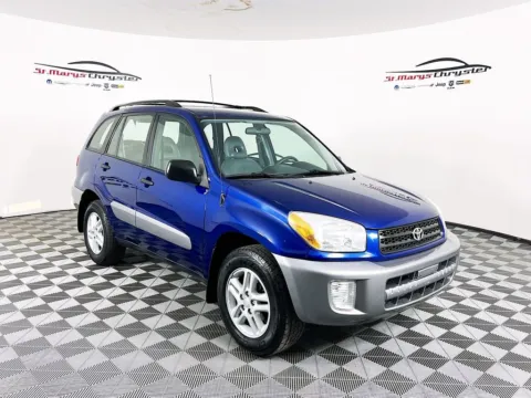 Black 2002 Toyota RAV4 for sale in Saint Marys, OH