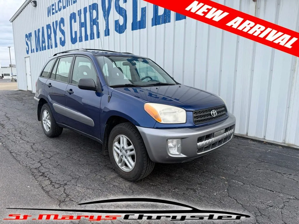 Black 2002 Toyota RAV4 for sale in Saint Marys, OH