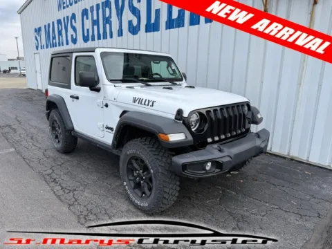 White 2021 Jeep Wrangler Willys for sale in Saint Marys, OH