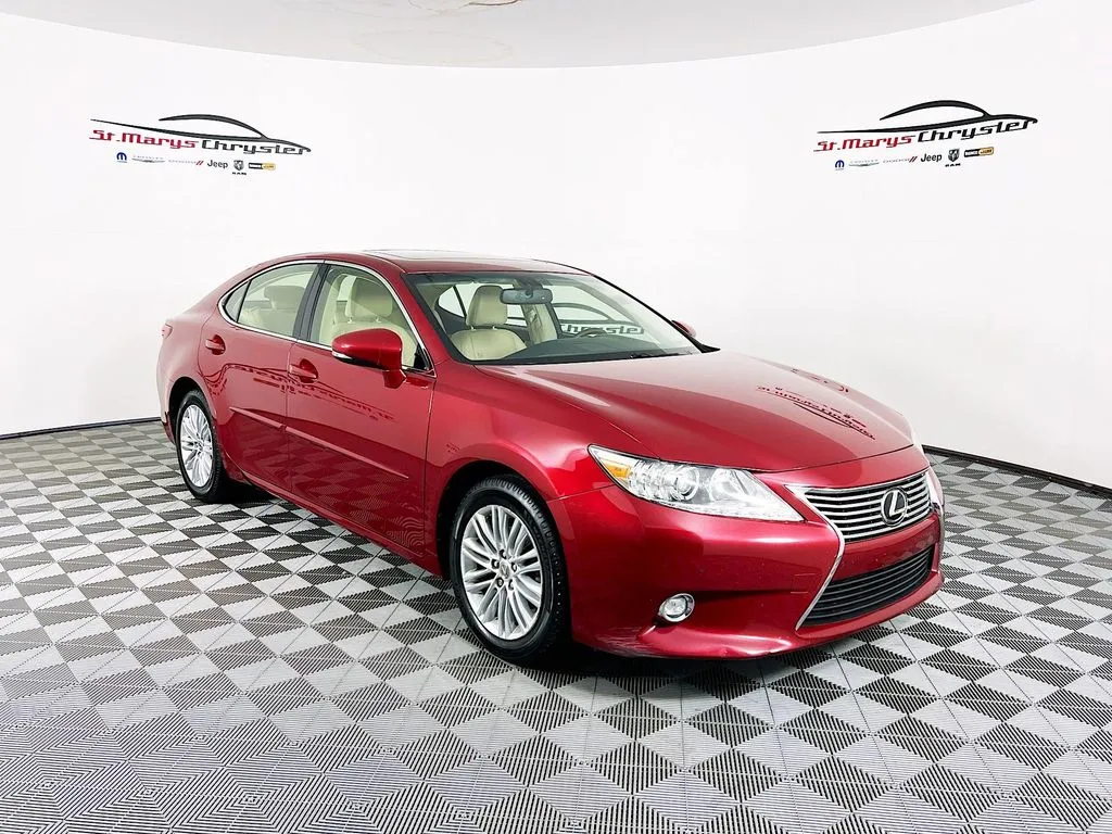 Red 2014 Lexus ES 350 for sale in Saint Marys, OH