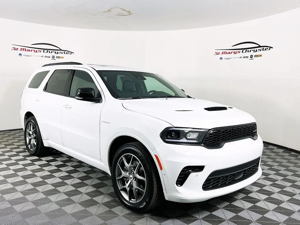 White 2026 Dodge Durango GT Plus HEMI V8 for sale in Saint Marys, OH