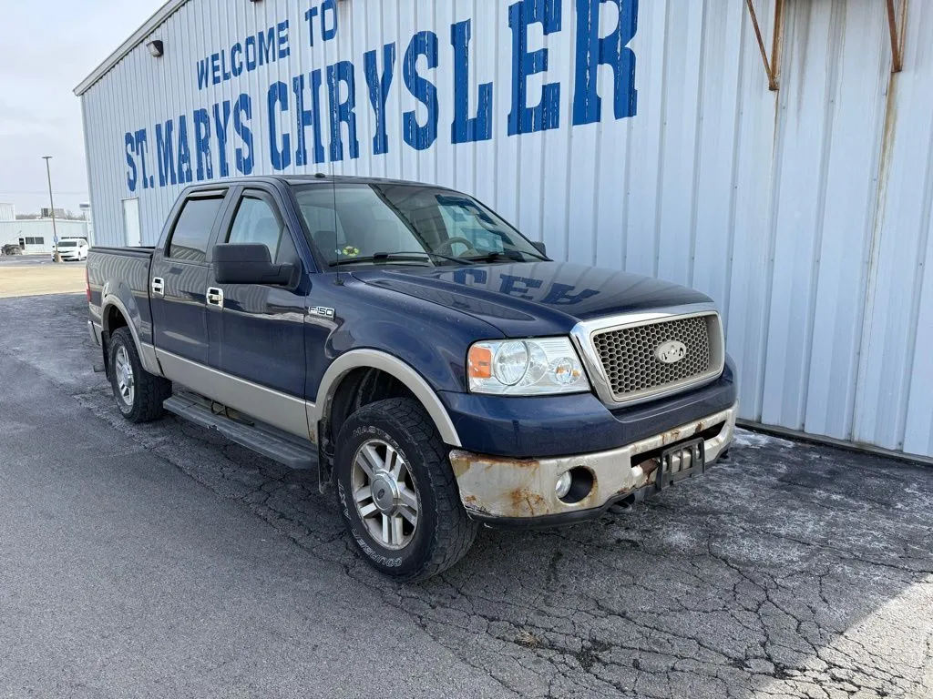 Used 2007 Ford F-150 FX4 with VIN 1FTPW14V87FB35601 for sale in Saint Marys, OH