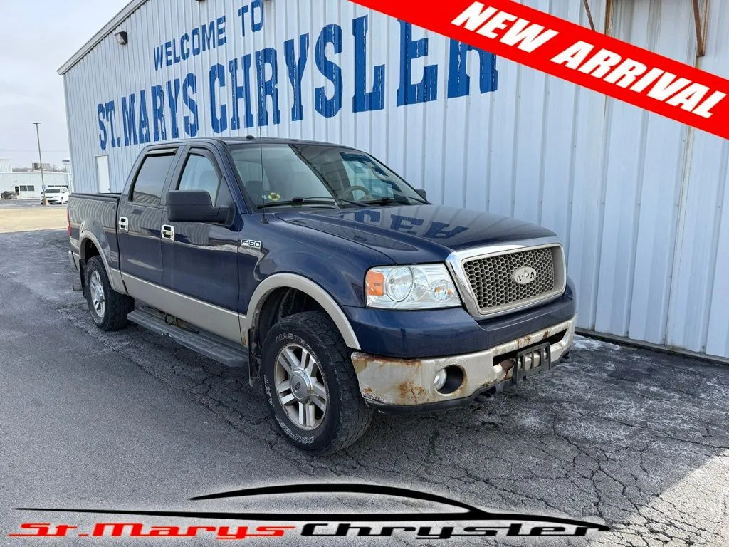 Blue 2007 Ford F-150 FX4 for sale in Saint Marys, OH
