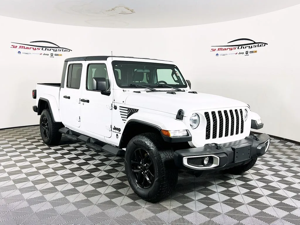 White 2021 Jeep Gladiator Sport for sale in Saint Marys, OH